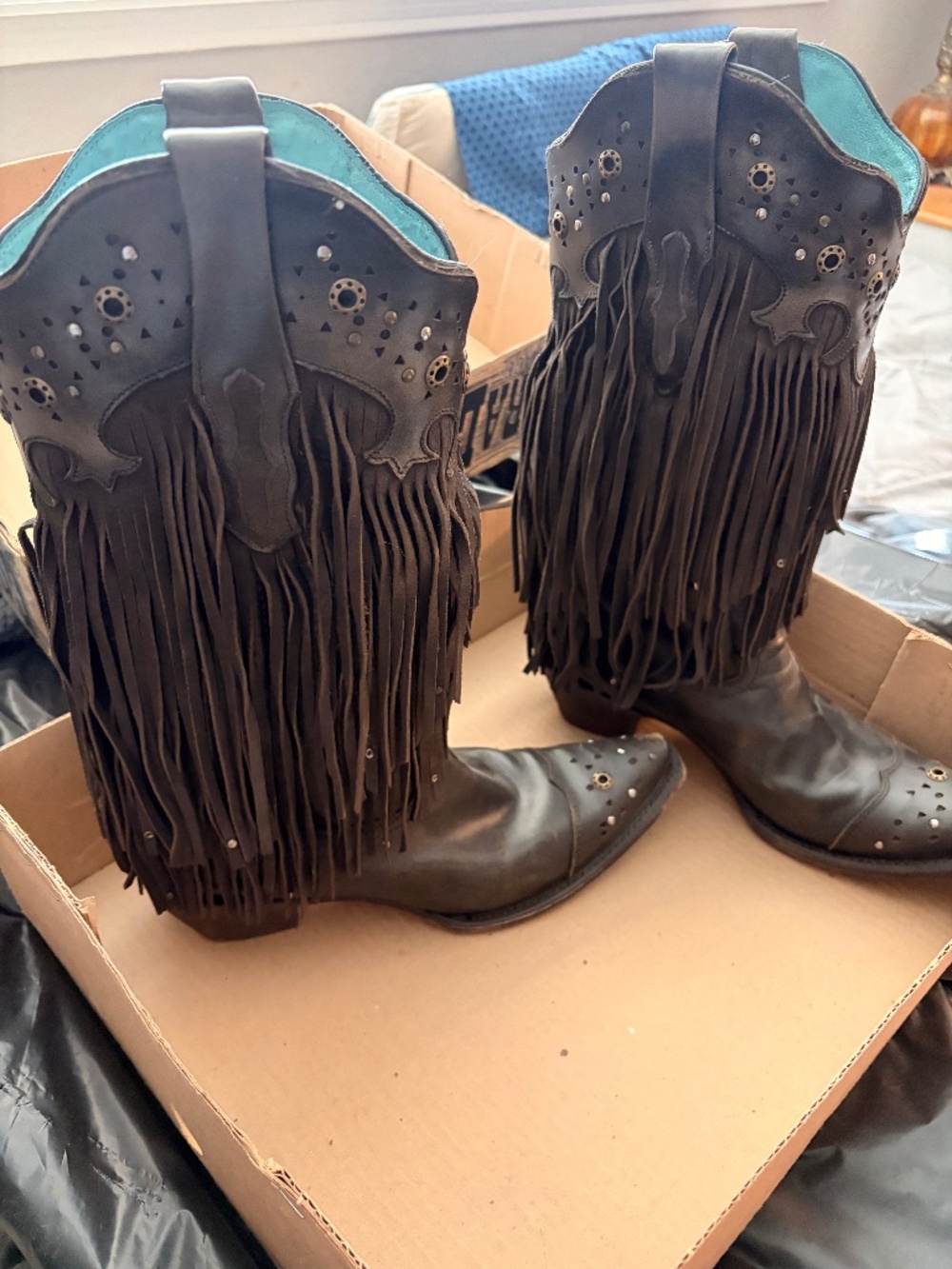 Corral Fringe boots.